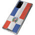 Dominican Republic Flag Distressed Galaxy Note20 5G Clear Case